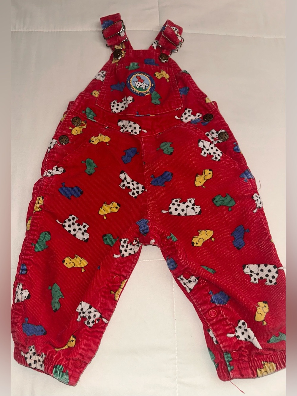 Vintage Toddler OshKosh Corduroy Overalls